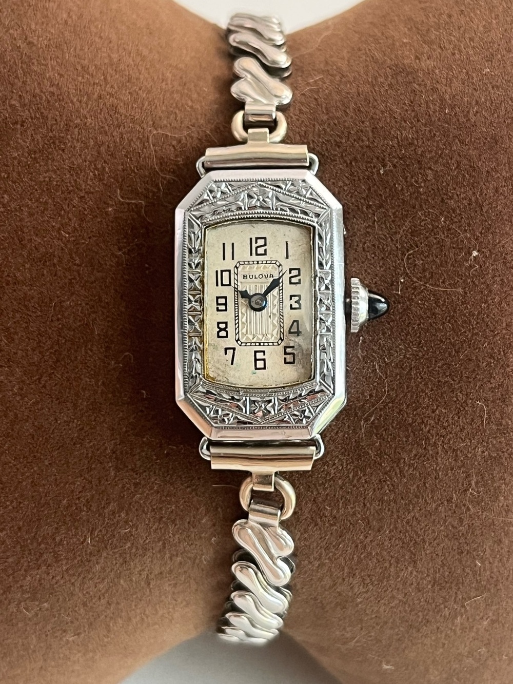 Bulova Baroness Ladies Art Deco Watch 14K Gold Filled from 1926